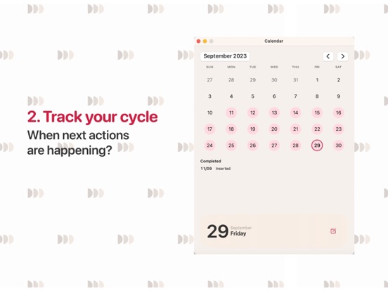 Screenshot #5 pour Contraceptive Ring Reminder +