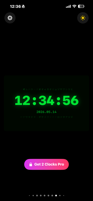 2 Clocks - Clock With Seconds Screenshot 2 of 10