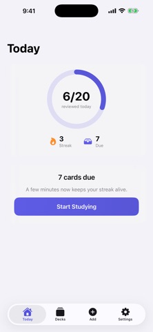 Snapdeck: AI Flashcards Screenshot 3 of 7