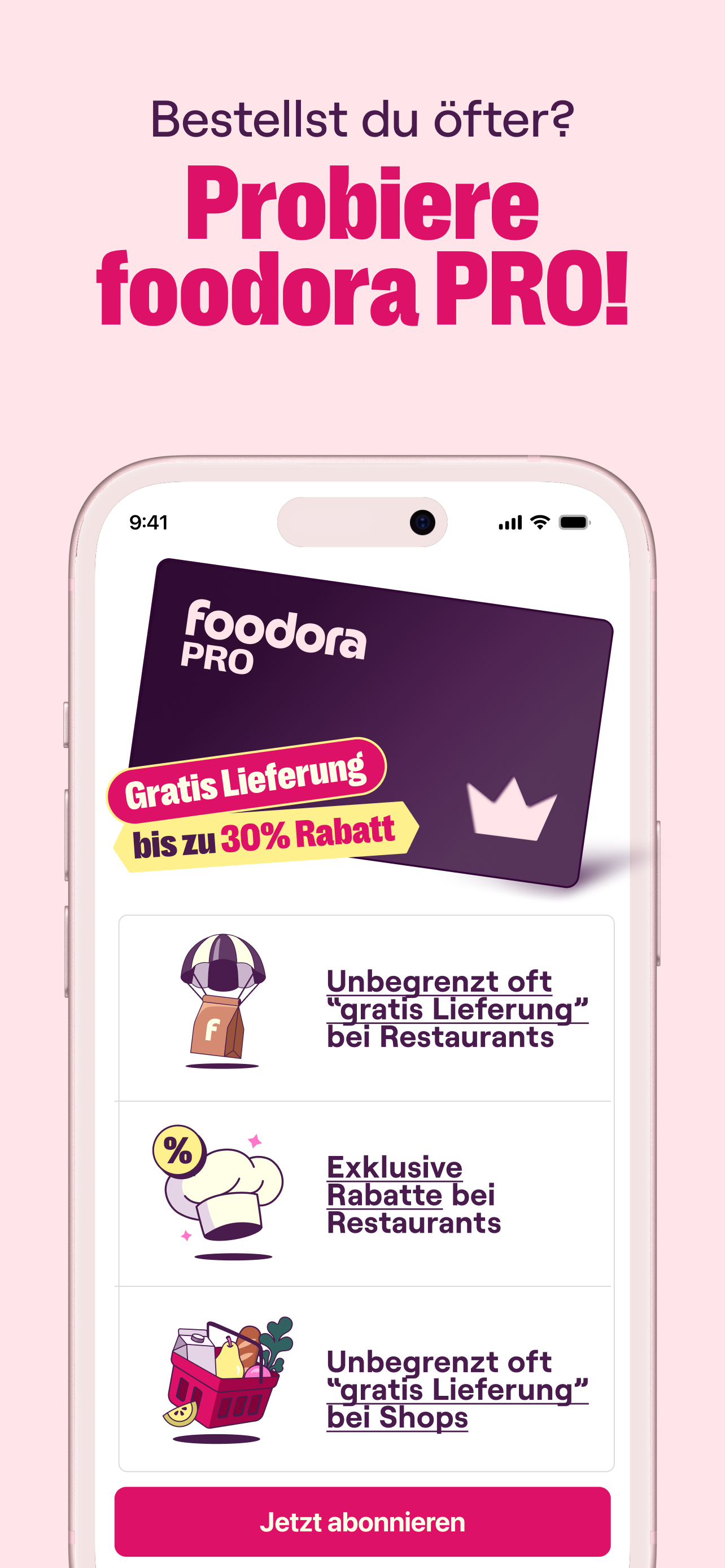 foodora Essen & Lebensmittel