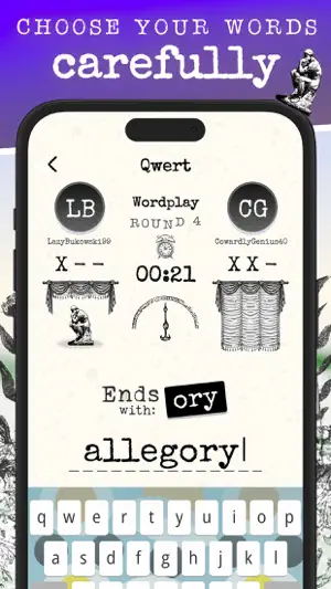 Qwert - The Typing Word Game screenshot 3