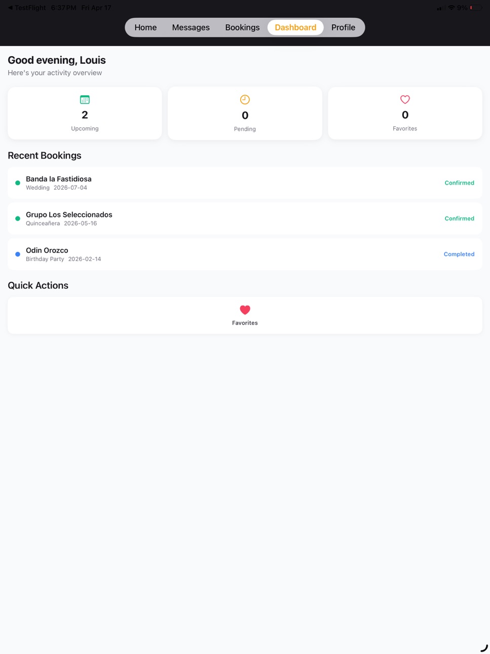 iPad screenshot
