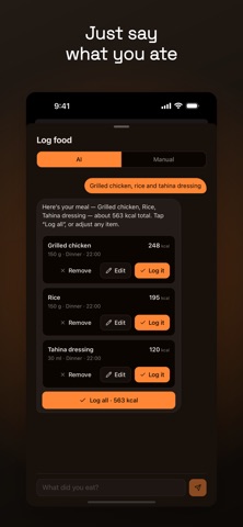 CaloBuddy screenshot