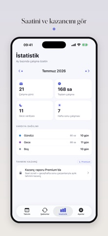 Vardiya: Nöbet Takvimi screenshot