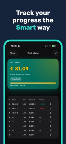 Wallbet – Improve your bets iPhone screenshot