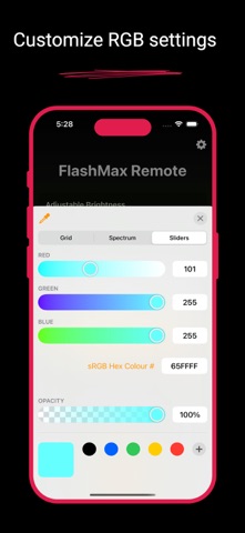 Flashlight + Magnifying Glass iPhone screenshot