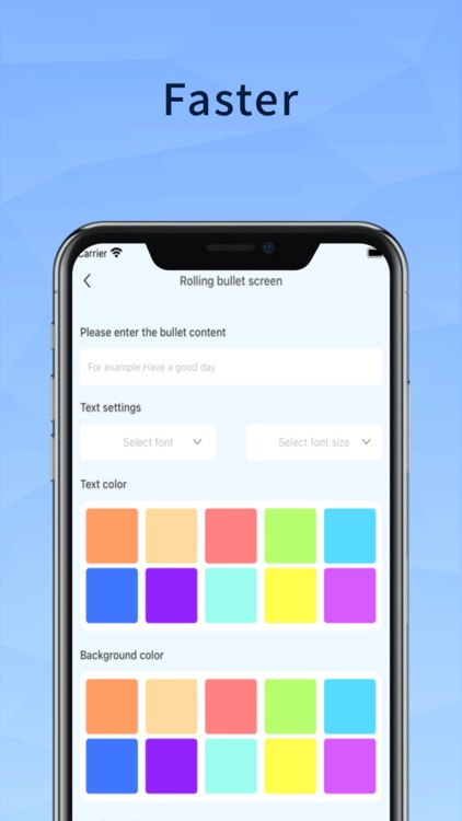 ContinuousClicker bulletScreen