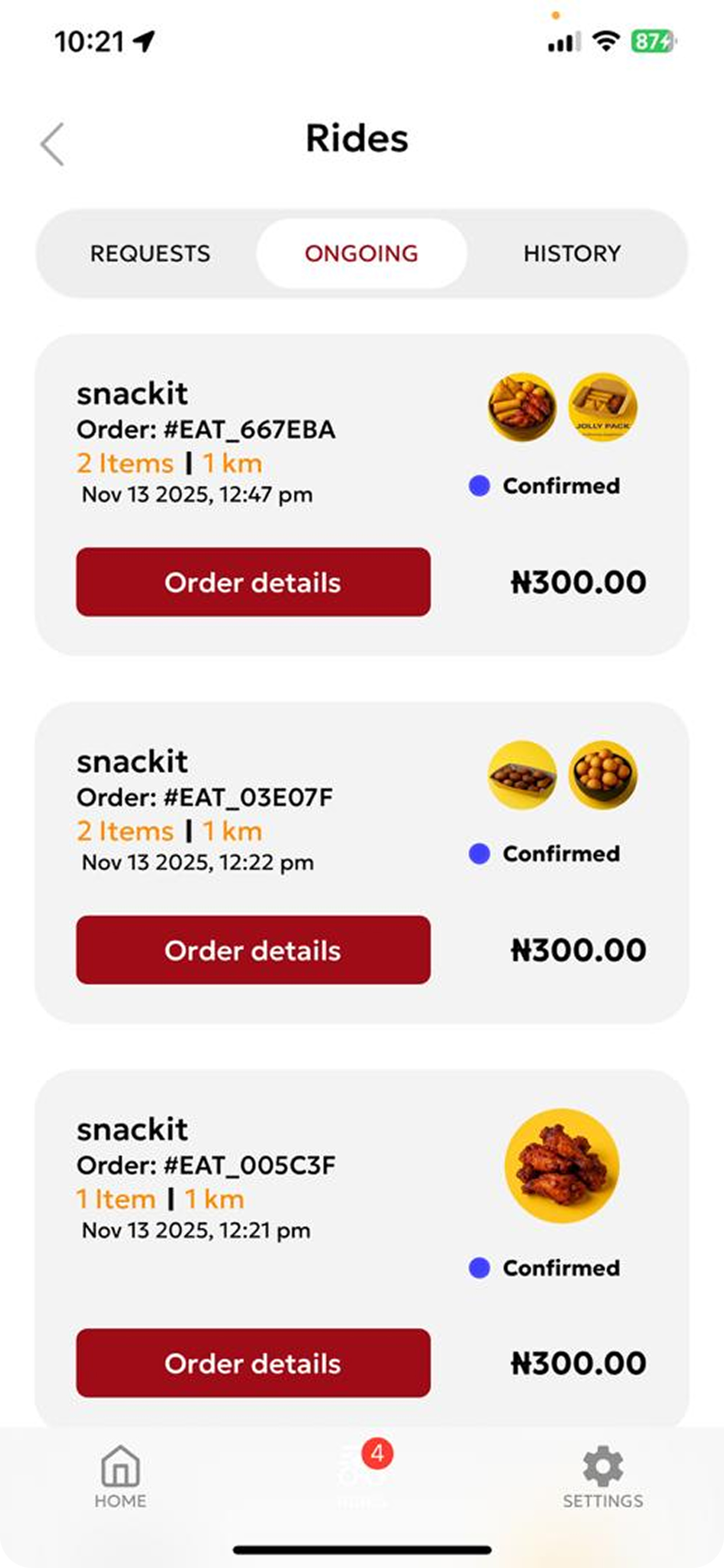 Eatly Rider screenshot 7