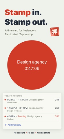 Work Log: Billable Hours & Pay Screenshot 1 of 8