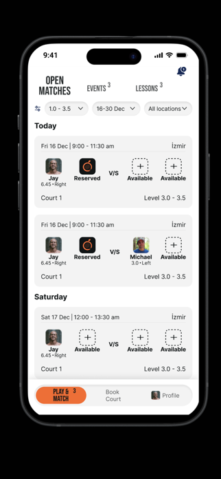 Orange Padel Screenshot 2 of 3