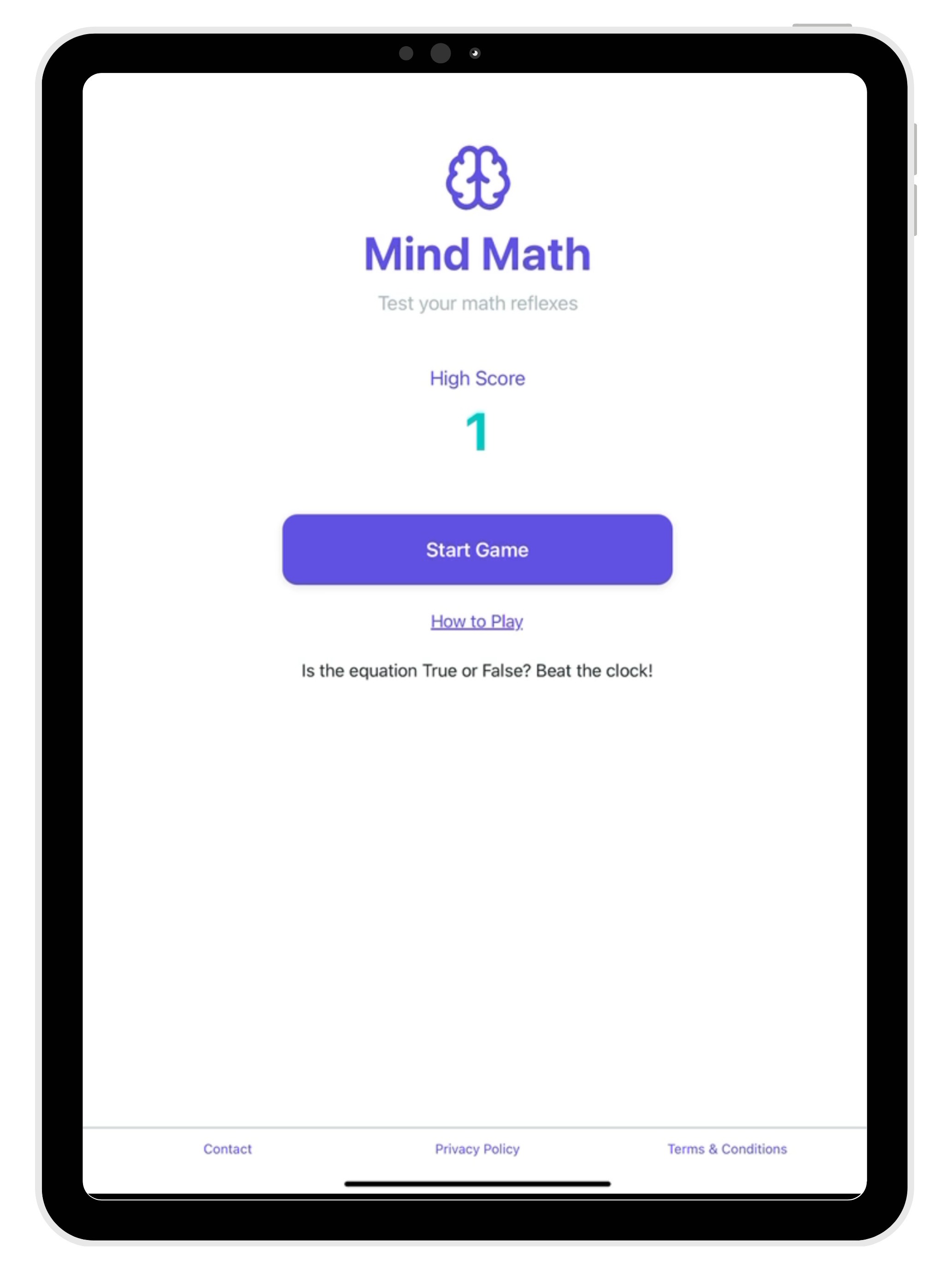 Mind Math - Brain Training