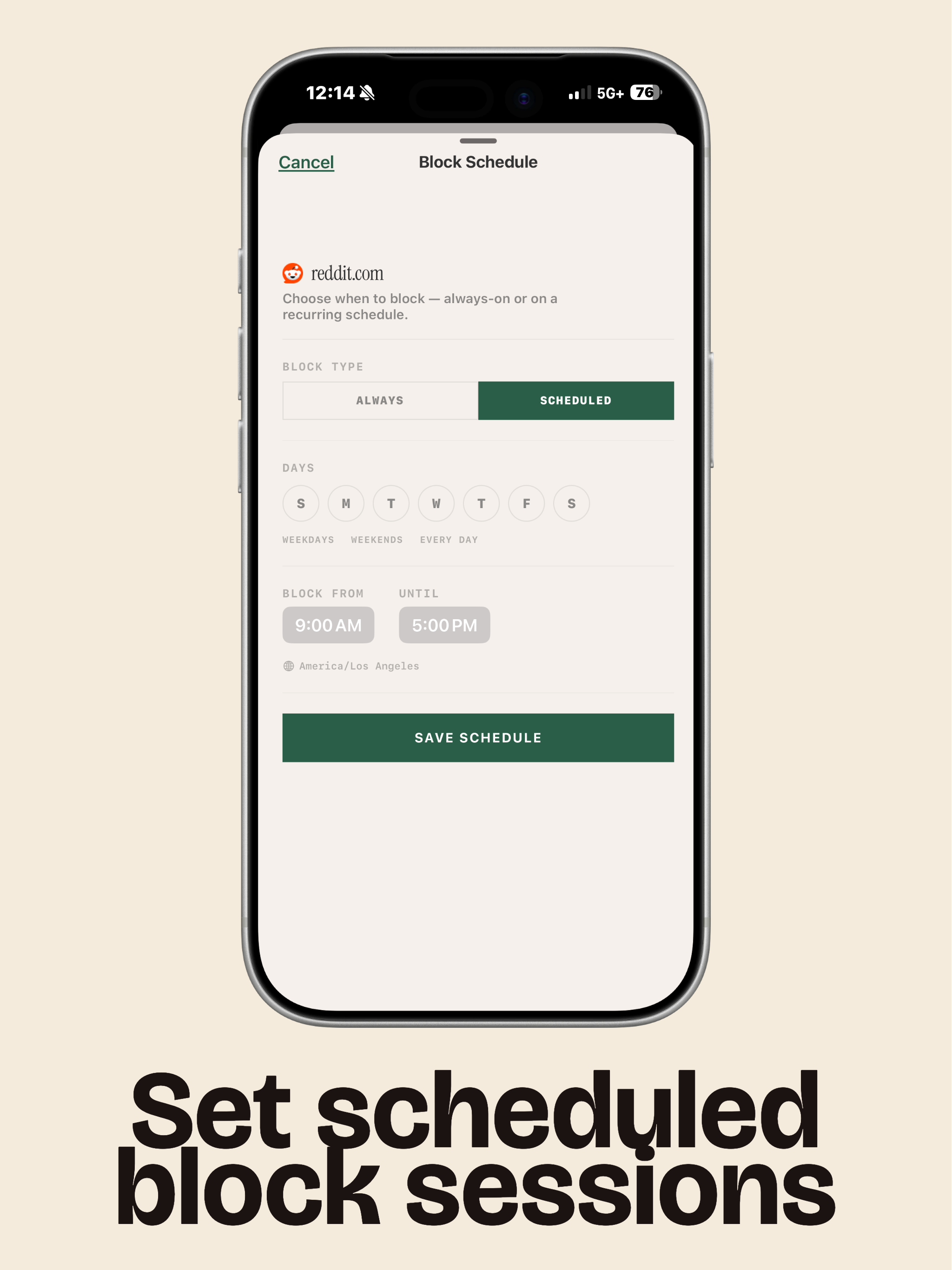 blockd - Focus & Block screenshot 14