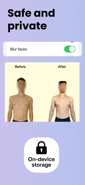 Body progress photos - Bod Pic screenshot 4