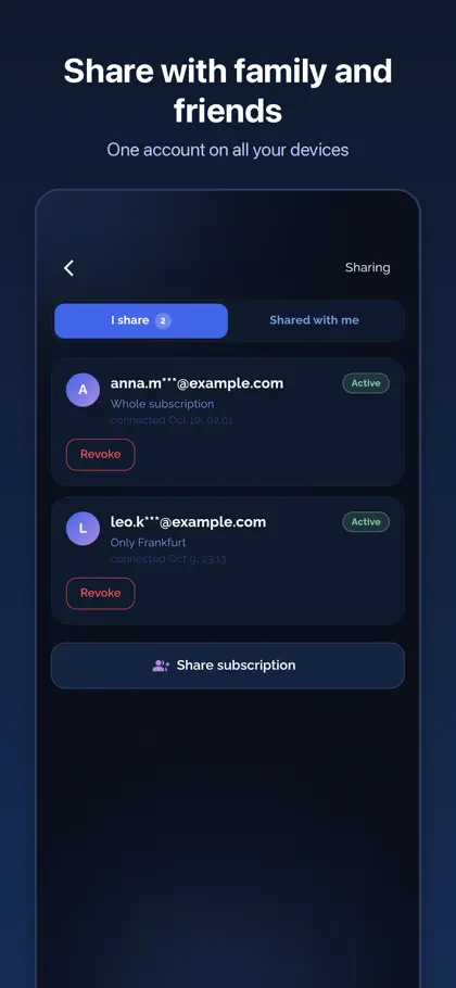 Screenshot 5 von 5 zu MeduzaVPN