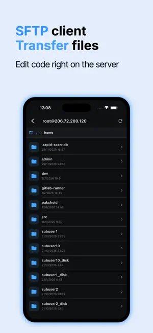 Terminal & SSH - screenshot 3