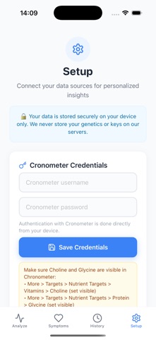Methylation Coach AI screenshot