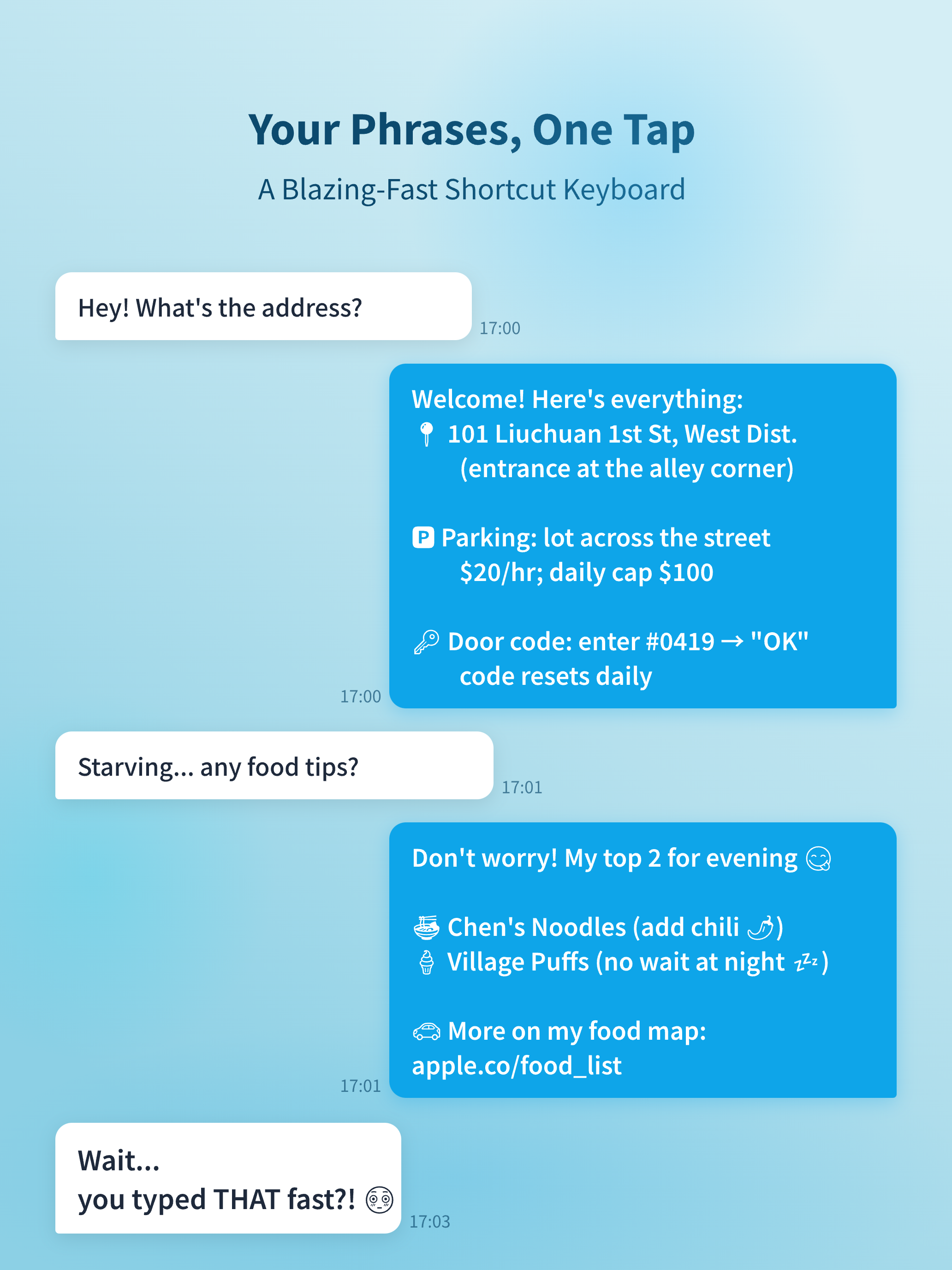 FastBoard - Phrase Keyboard