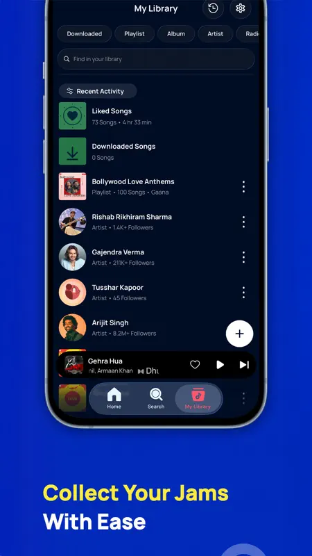 Gaana Music - Songs & Podcasts screenshot 8 of 8