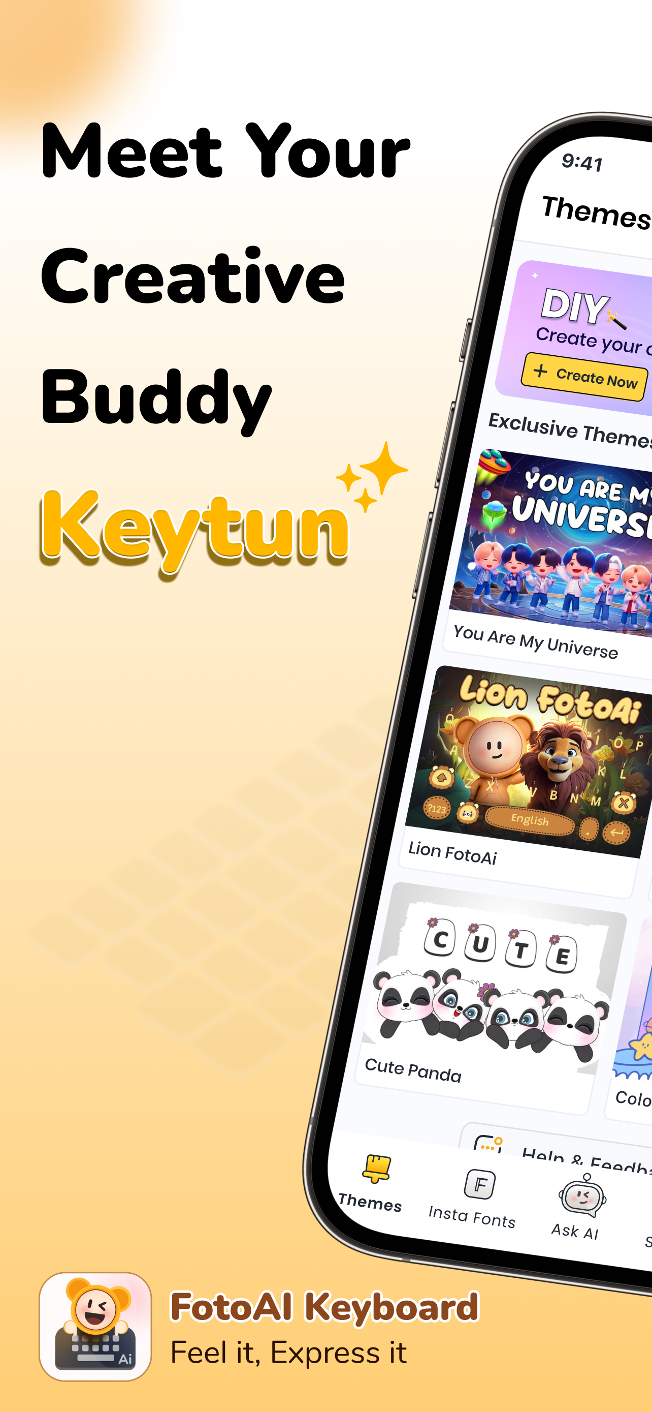 FotoAI: Custom Keyboard, Emoji