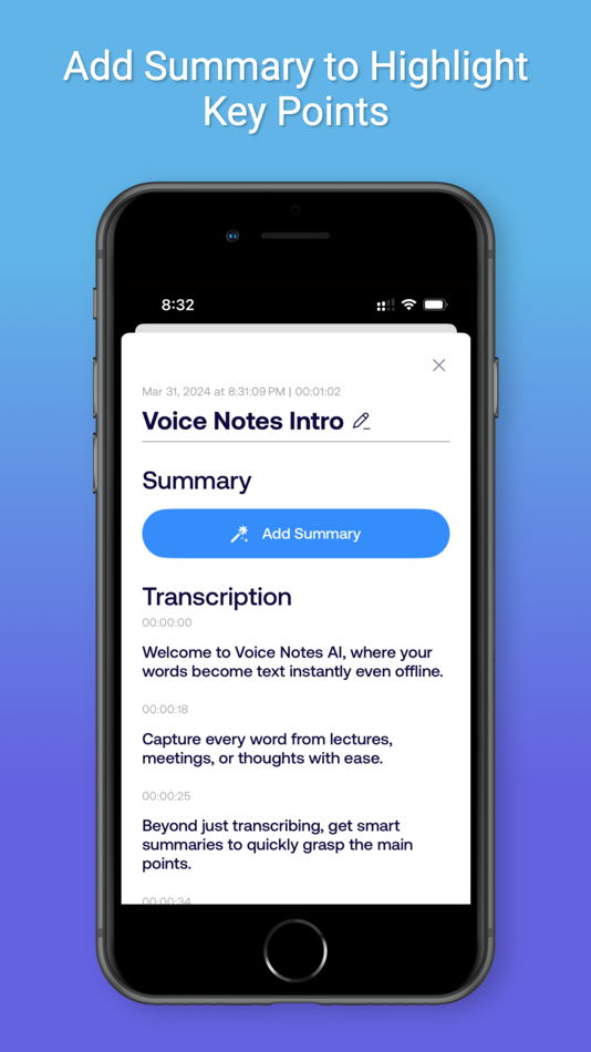 #3. Voice Notes: AI Transcribe (iOS) 由: Almus j.d.o.o.