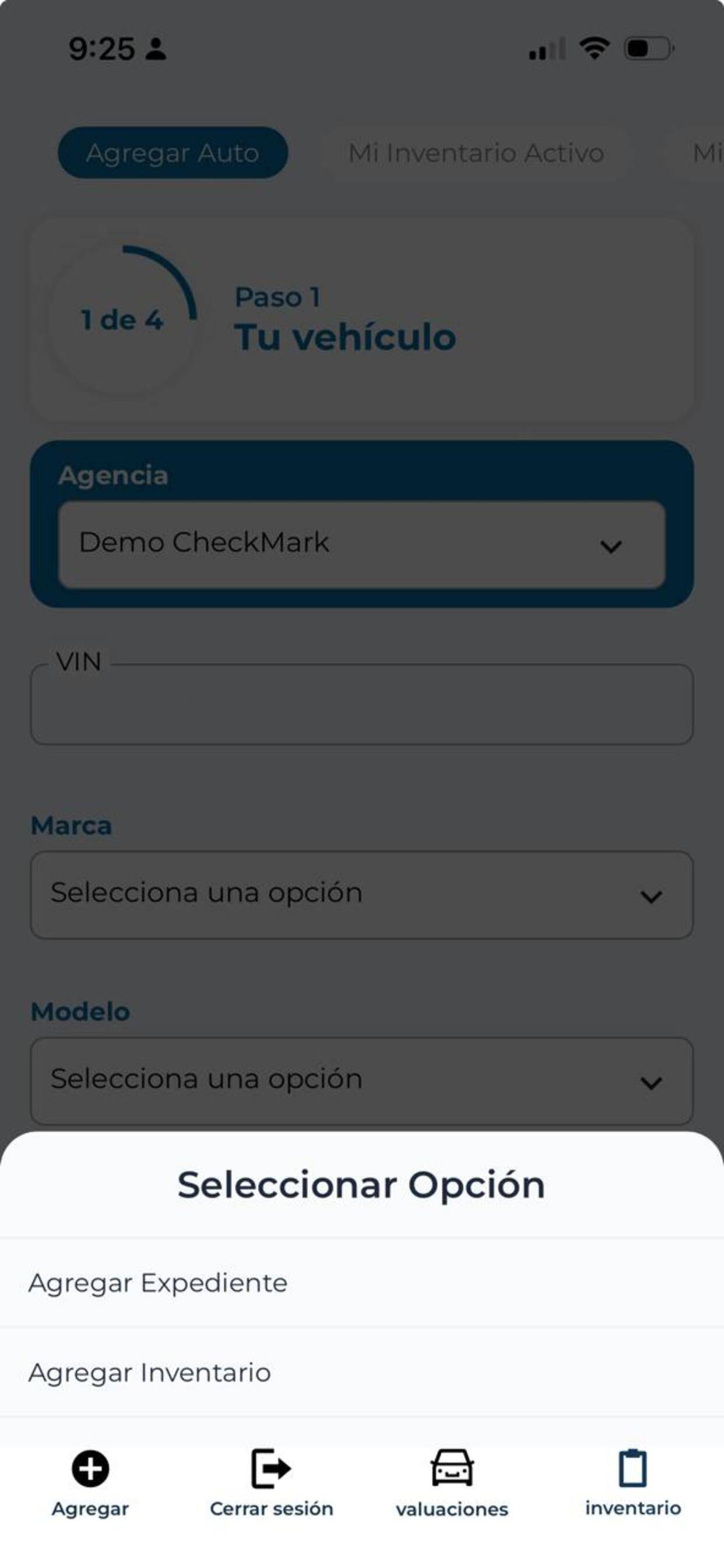 Checkmark screenshot 7