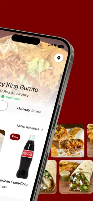 Crazy King Burrito To Go screenshot 2