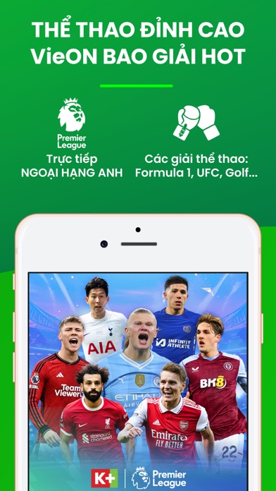 VieON - Dramas,Show,Sports,TV Screenshot