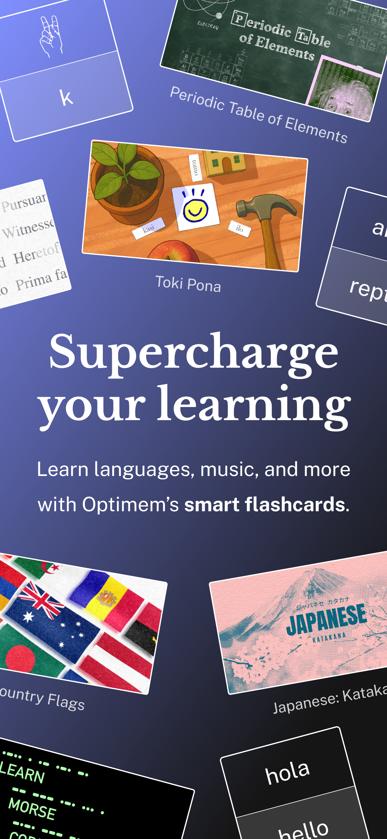 Optimem: Smart Flashcards