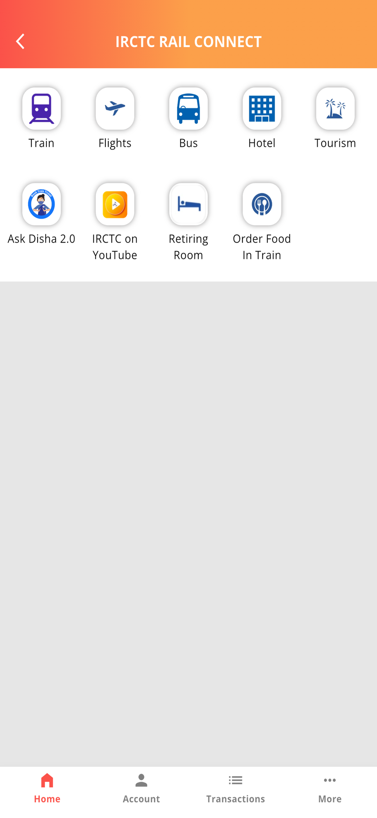 IRCTC Rail Connect