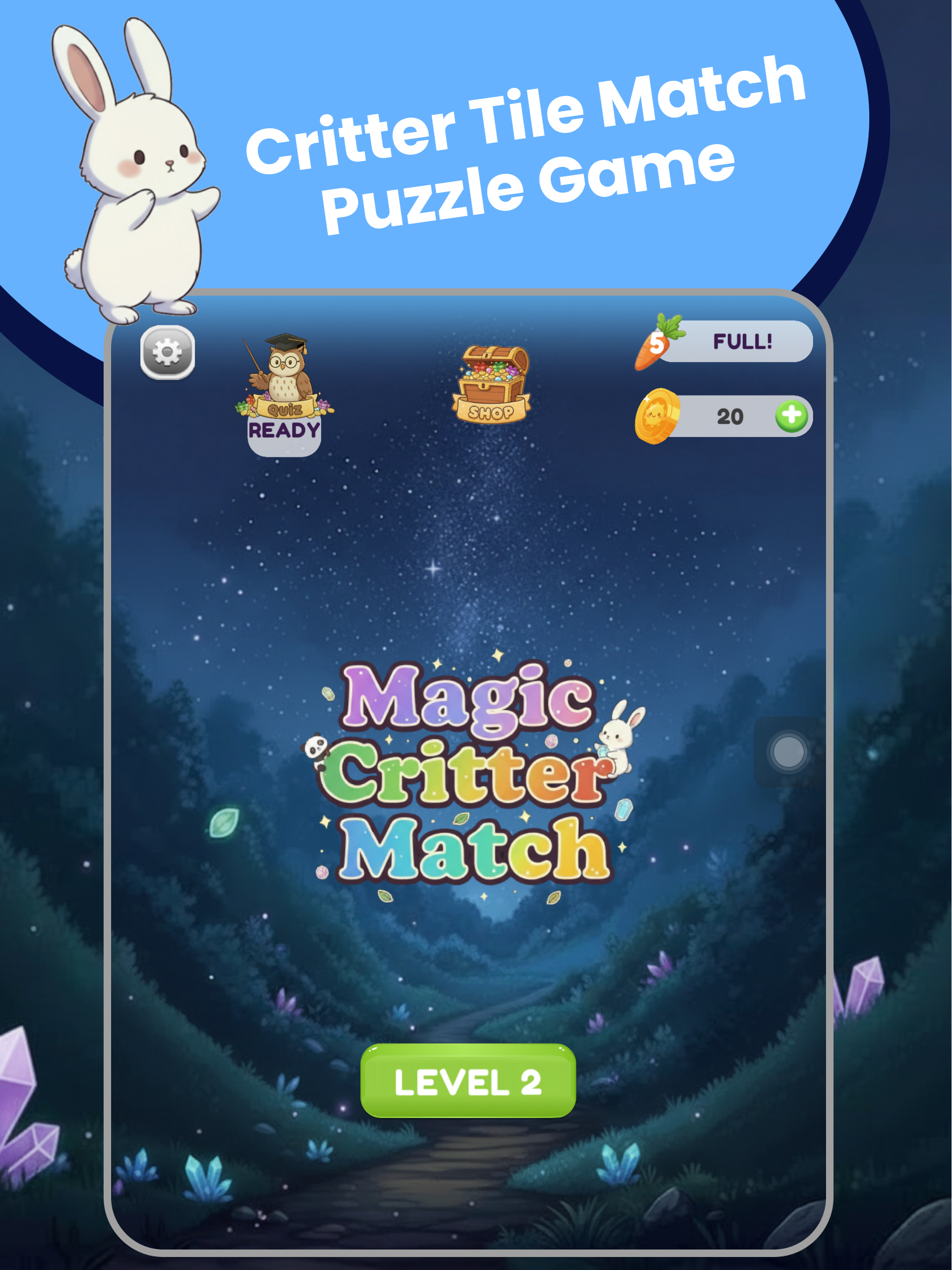 Magic Critter Match