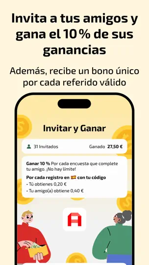 Captura de pantalla de AttaPoll - Encuestas De Pago en iPhone 6