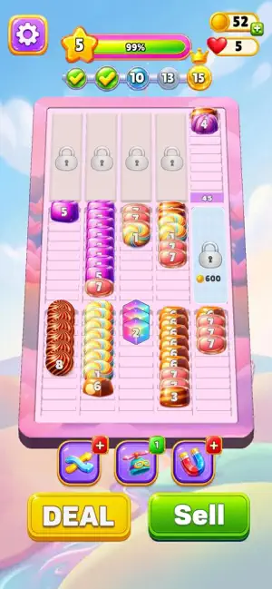 Candy Sort: Merge Puzzle screenshot 2