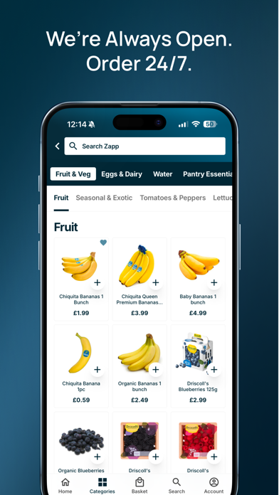 Screenshot #3 pour Zapp – 24/7 Drinks & Groceries