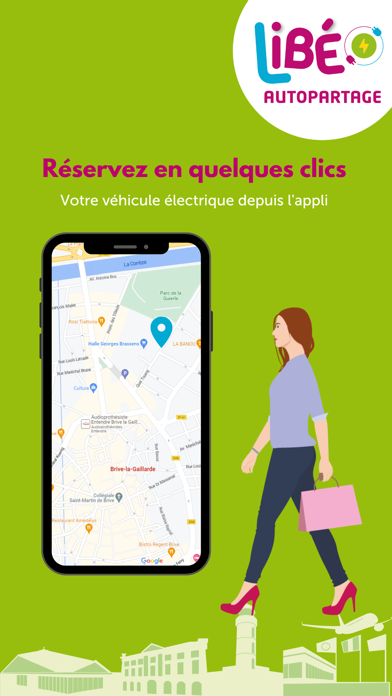 Libéo Autopartage Screenshot