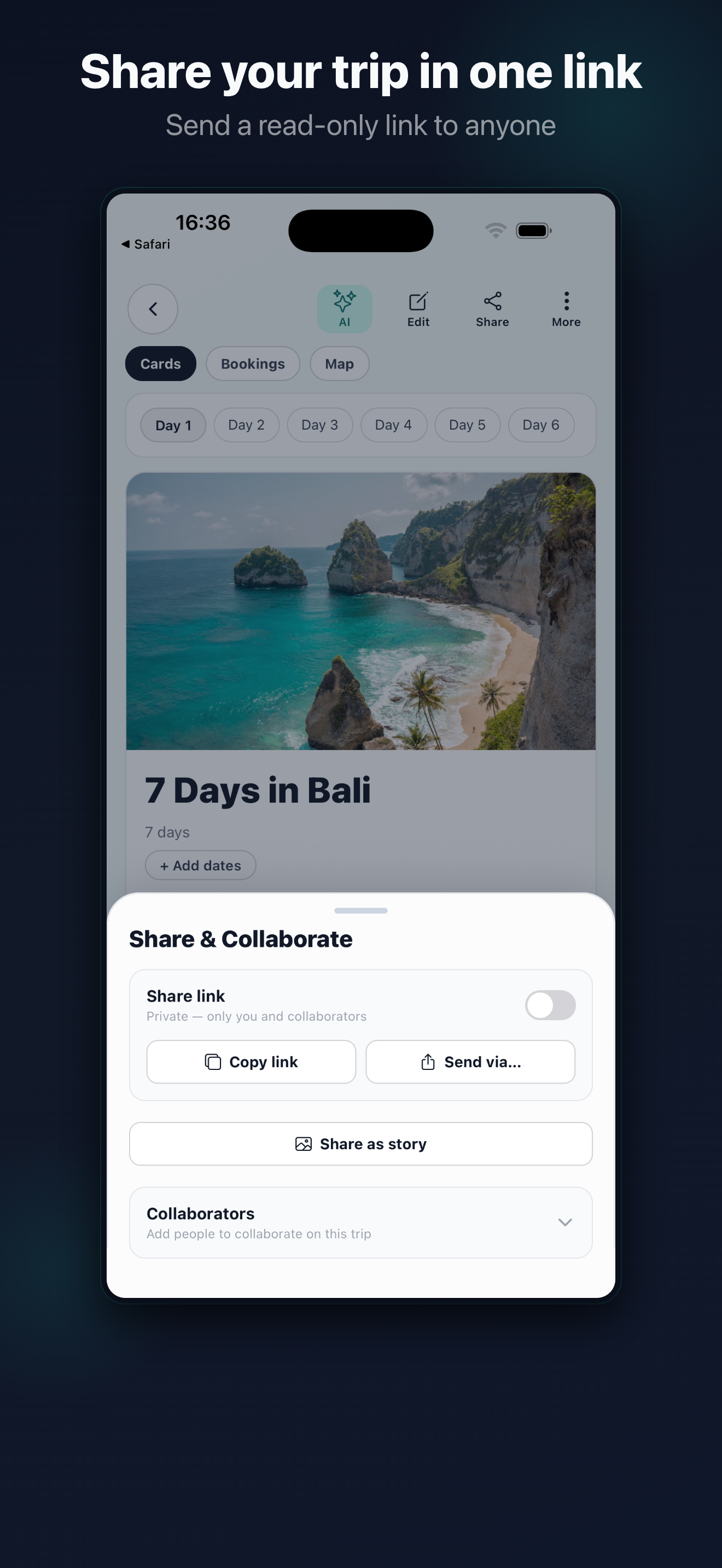 PLNR: AI Trip Planner screenshot 5