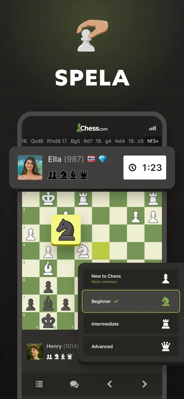 Chess - Play & Learn Online iOS Mod IPA screenshot 2 - iOS game interface