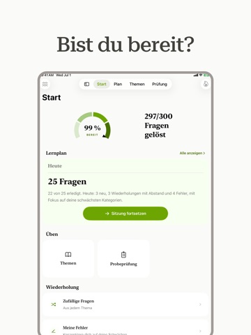 Sportbootführerschein SBF SRC iPad screenshot