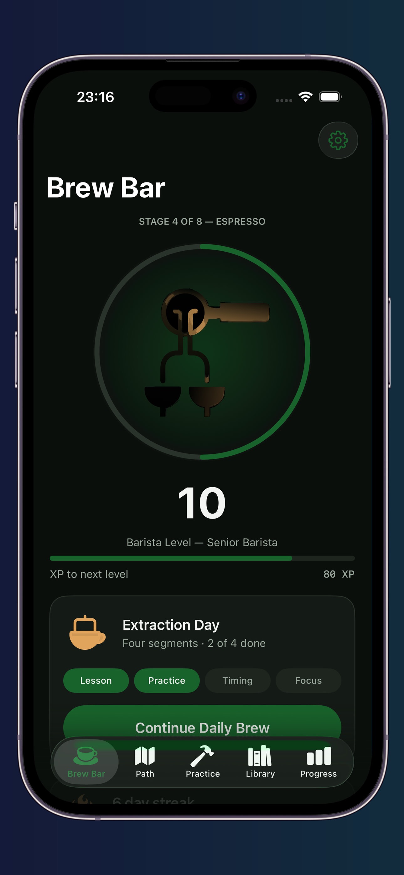 Screenshot 1 of LBA - Lazy Barista Academy