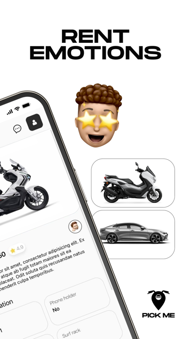 Pick Me - Motosharing Screenshot