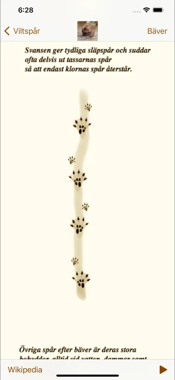 #2. Viltspår (iOS) โดย: domesticusdevelop