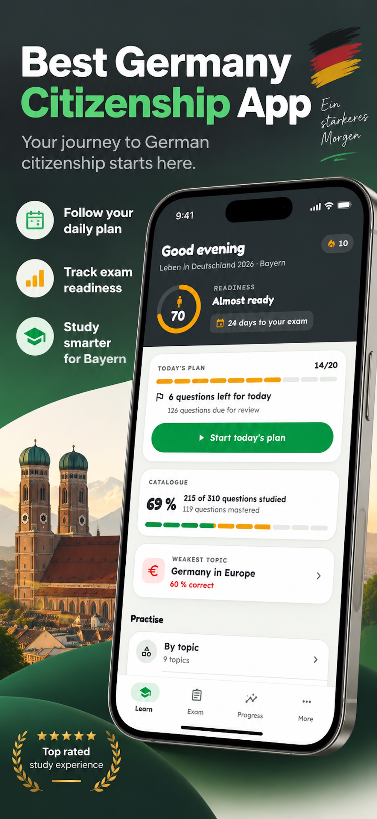 Screenshot 1 of Einbürgerungstest DE 2026