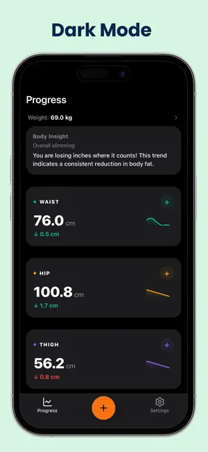 Body Tape Measure Tracker screenshot 3