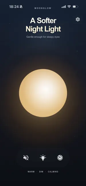 Moonglow: Soft Night Light screenshot 1