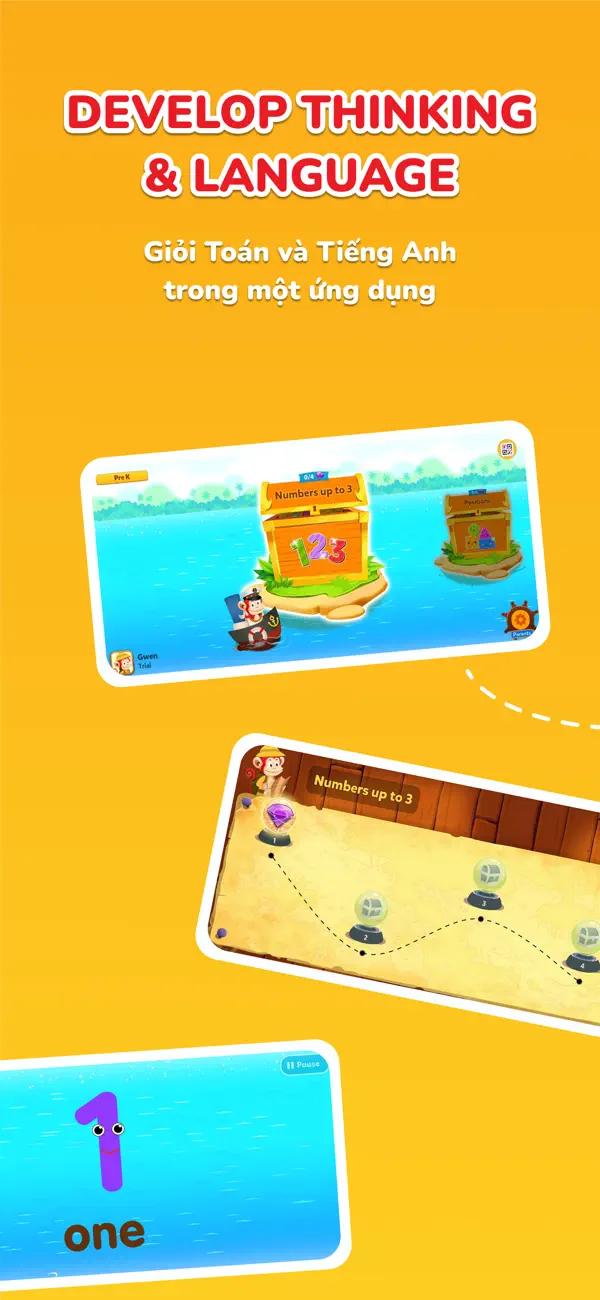 Screenshot #1 pour Monkey Math: Kids math games