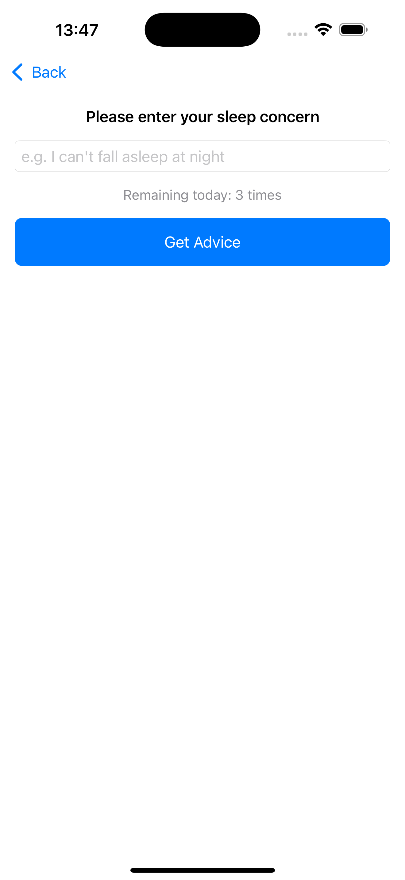 Blue Control App