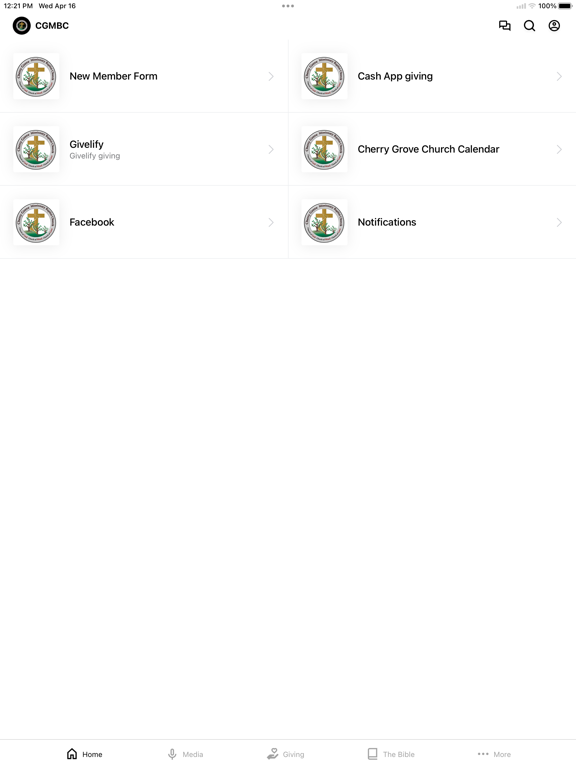 Cherry Grove Murfreesboro iPad screenshot