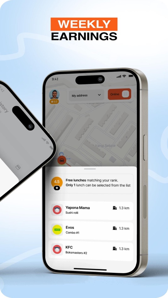 #5. Uzmart Driver (iOS) بواسطة: Mohirjon Ahmedov