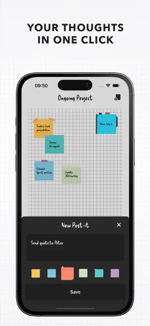 PostitBoard screenshot 2