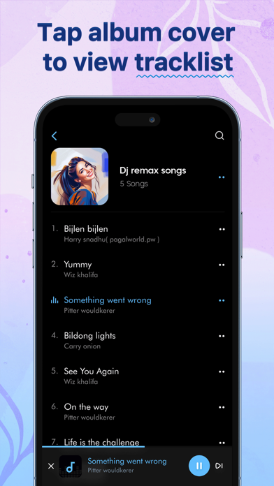Screenshot #3 pour Music Player: Play Music