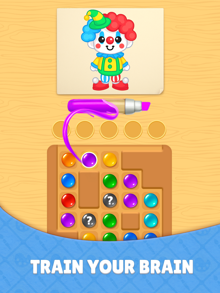 Fill Color Jam Puzzle